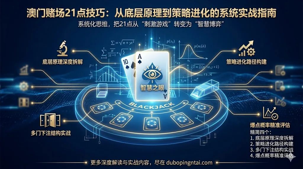 澳门赌场21点技巧：从底层原理到策略进化的系统实战指南