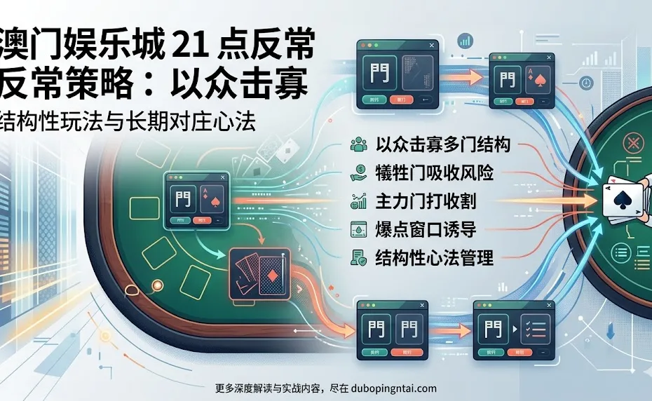 澳门娱乐城 21 点反常策略：以众击寡的结构性玩法与长期对庄心法