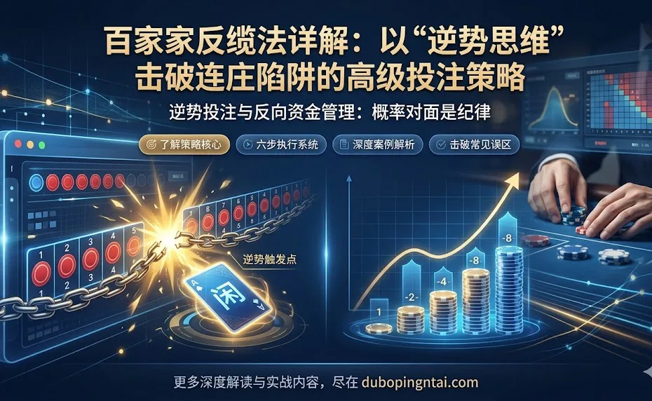 百家乐反缆法详解：以“逆势思维”击破连庄陷阱的高级投注策略