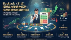 Blackjack（21点）报酬率与策略全解析：从规则优势到风险控制
