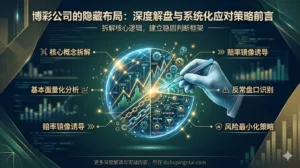 博彩公司的隐藏布局：深度解盘与系统化应对策略