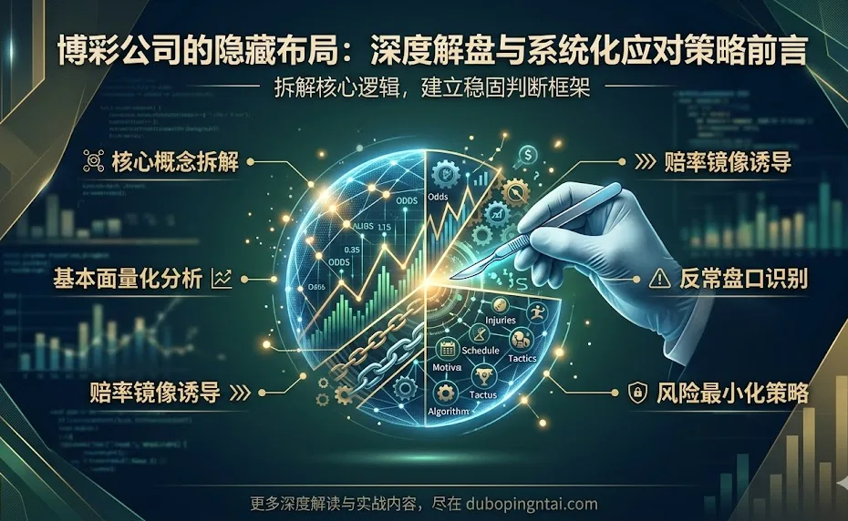 博彩公司的隐藏布局：深度解盘与系统化应对策略