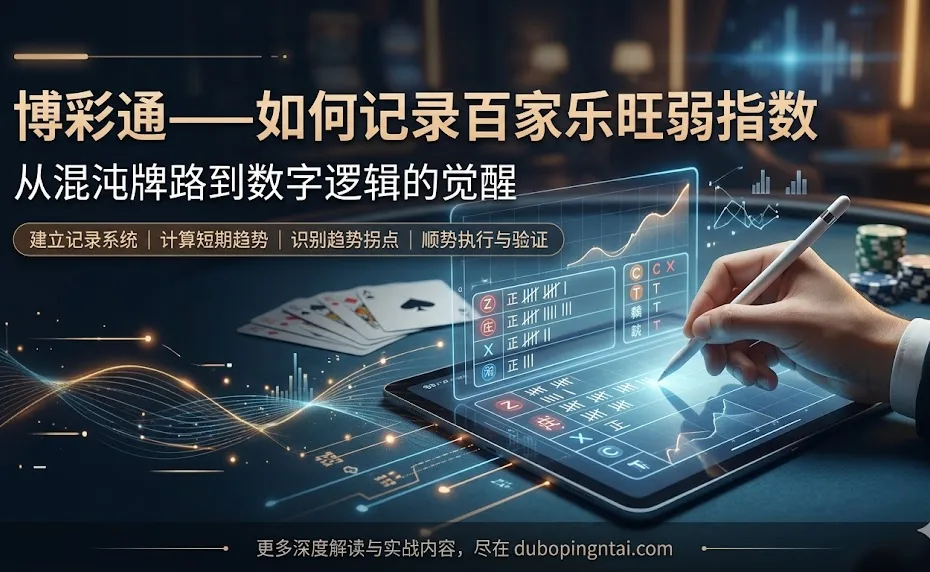 博彩通——如何记录百家乐旺弱指数
