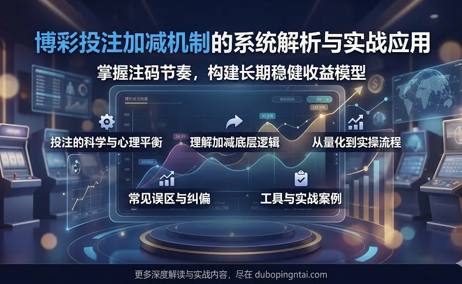 博彩投注加减机制的系统解析与实战应用