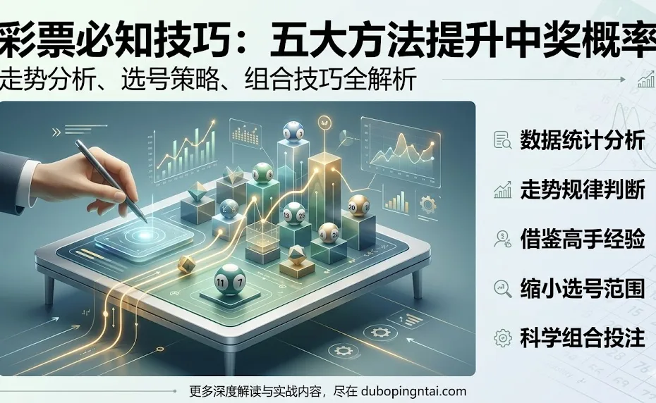彩民必知的彩票技巧：五大实用方法提升中奖概率（走势分析、选号策略、组合技巧全解析）