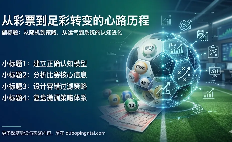 从彩票到足彩转变的心路历程——从随机到策略，从运气到系统的认知进化