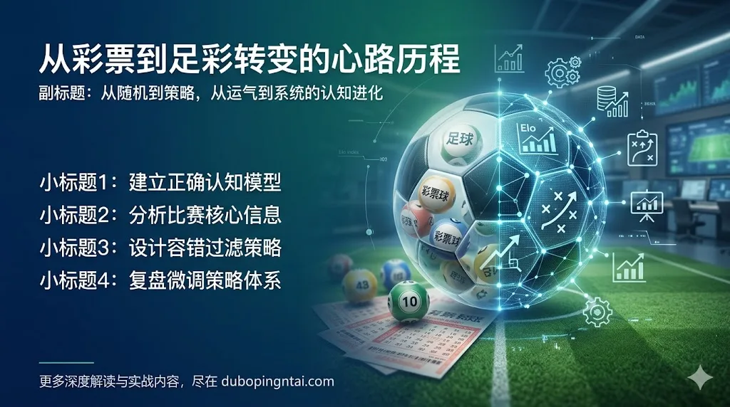 从彩票到足彩转变的心路历程——从随机到策略，从运气到系统的认知进化