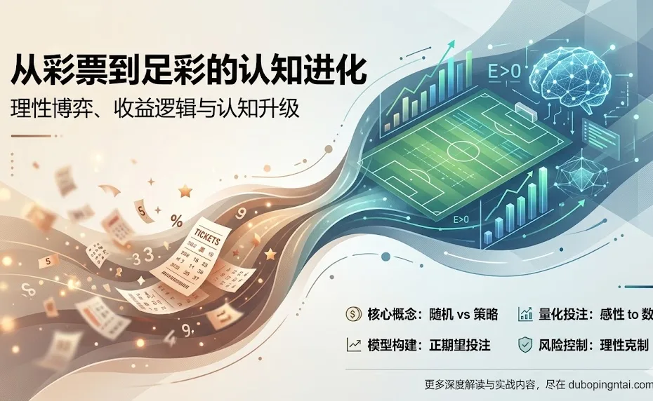 从彩票到足彩转变的心路历程——理性博弈、收益逻辑与认知进化