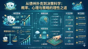 从德州扑克到决策科学：概率、心理与策略的理性之道