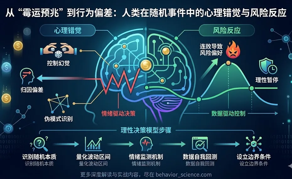 从“霉运预兆”到行为偏差：人类在随机事件中的心理错觉与风险反应