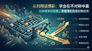 从刘翔谈博彩：别做概率的奴隶，学会在不对称中赢