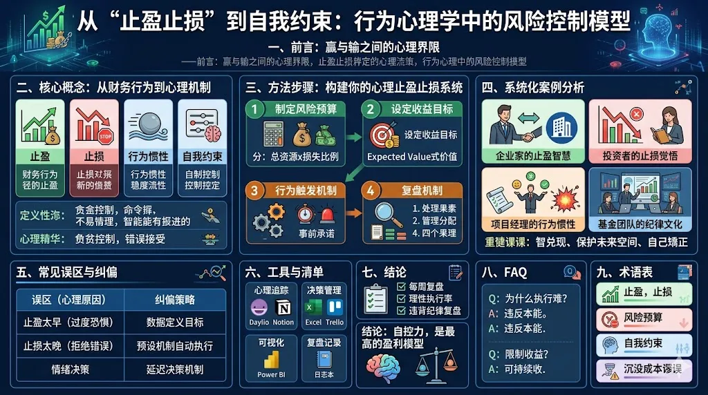 从“止盈止损”到自我约束：行为心理学中的风险控制模型