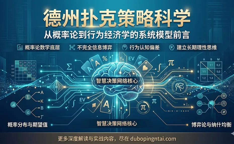 德州扑克策略科学：从概率论到行为经济学的系统模型