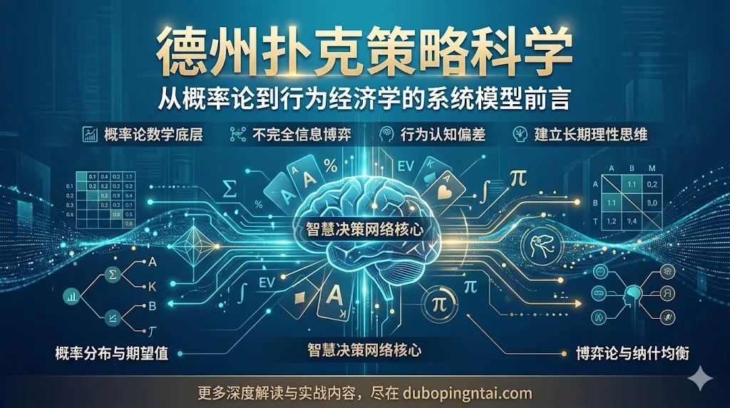 德州扑克策略科学：从概率论到行为经济学的系统模型