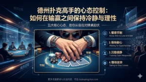 德州扑克高手的心态控制：如何在输赢之间保持冷静与理性