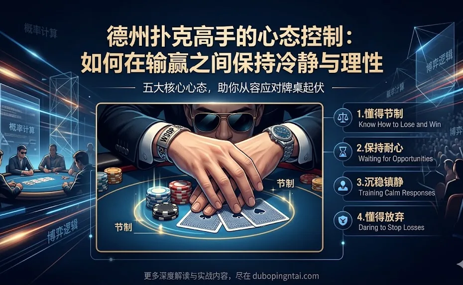 德州扑克高手的心态控制：如何在输赢之间保持冷静与理性