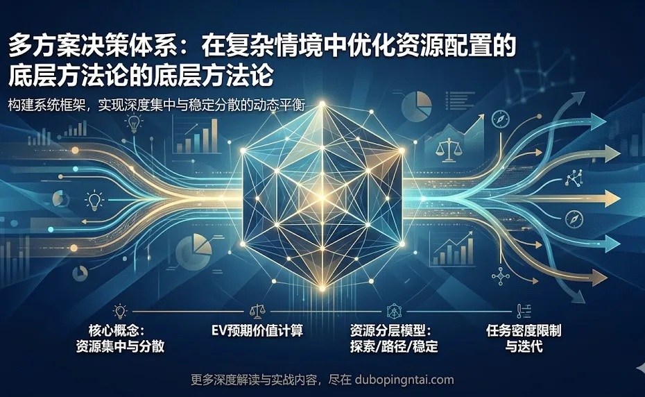 多方案决策体系：在复杂情境中优化资源配置的底层方法论