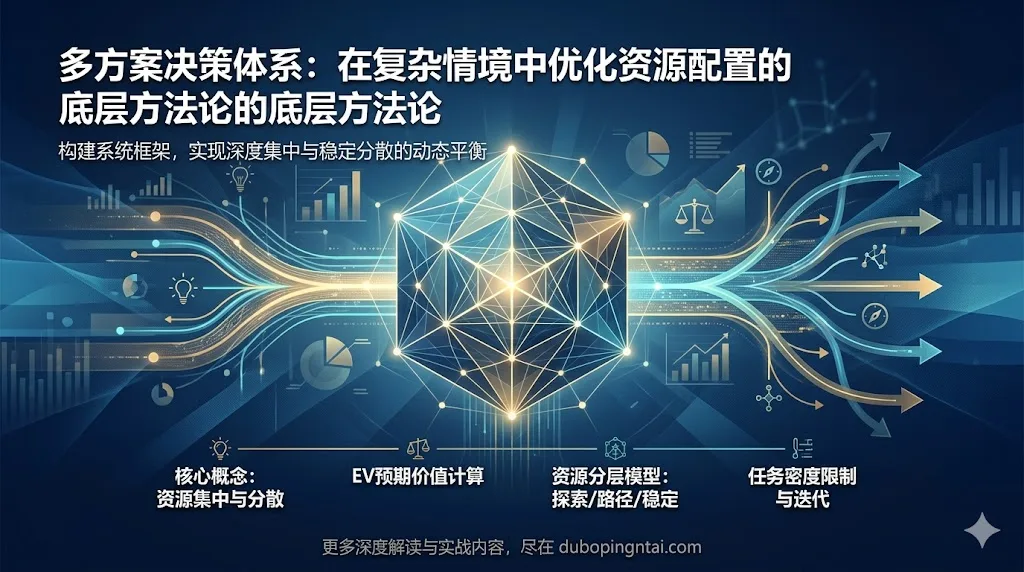 多方案决策体系：在复杂情境中优化资源配置的底层方法论