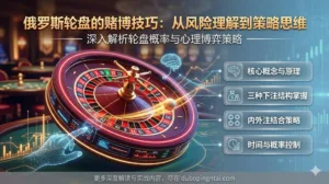 俄罗斯轮盘的赌博技巧：从风险理解到策略思维
