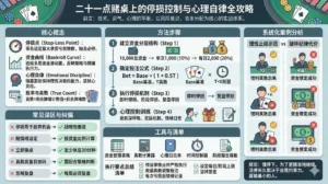 二十一点赌桌上的停损控制与心理自律全攻略