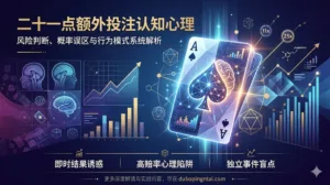 二十一点额外投注的认知心理：风险判断、概率误区与行为模式的系统解析