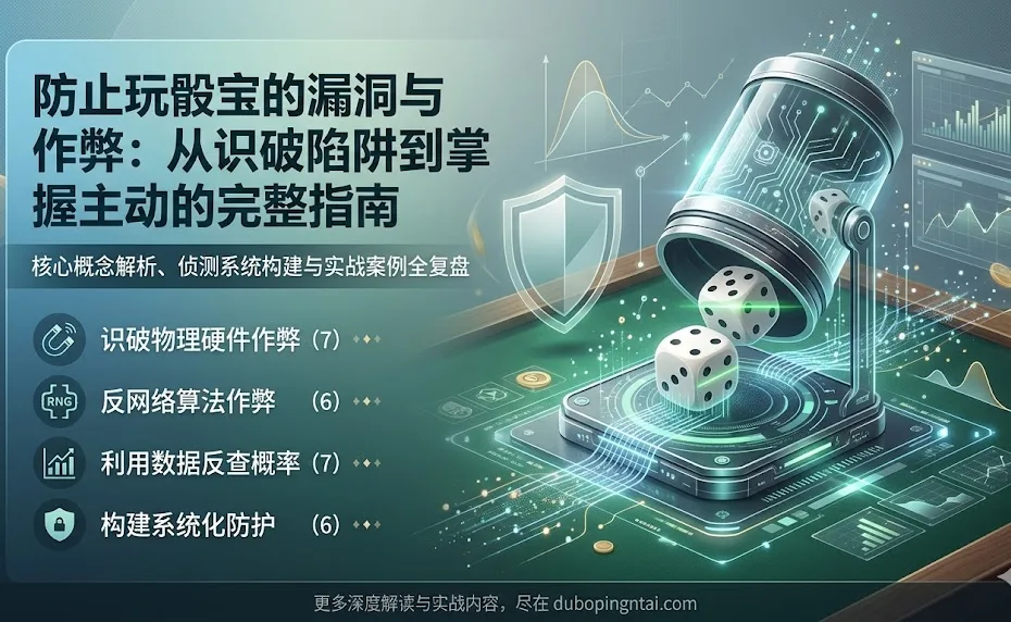 防止玩骰宝的漏洞与作弊：从识破陷阱到掌握主动的完整指南