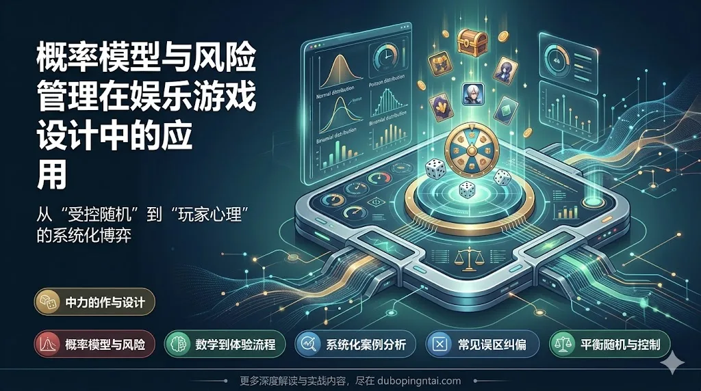 概率模型与风险管理在娱乐游戏设计中的应用