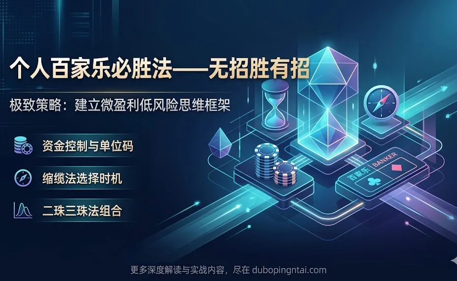 个人百家乐必胜法——无招胜有招