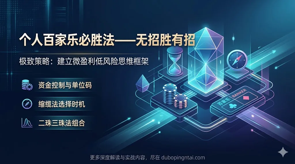 个人百家乐必胜法——无招胜有招