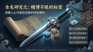 古龙研究之：赌博不败的秘密