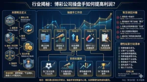 行业揭秘：博彩公司操盘手如何提高利润？