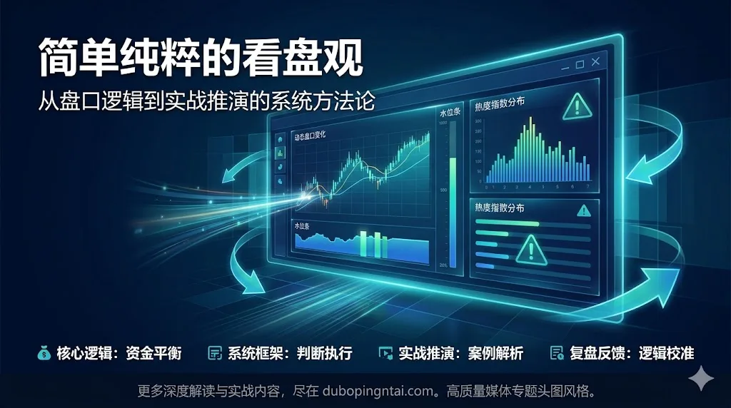 简单纯粹的看盘观：从盘口逻辑到实战推演的系统方法论