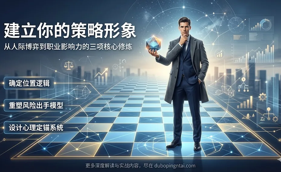 建立你的策略形象：从人际博弈到职业影响力的三项核心修炼