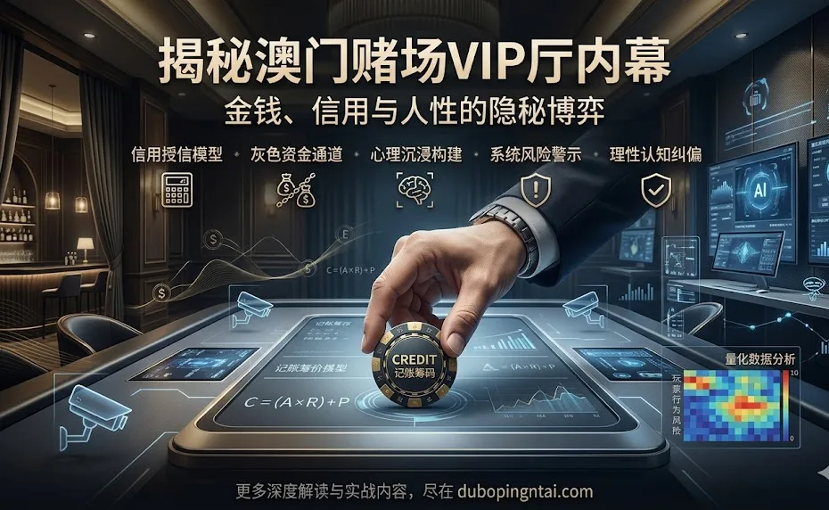 揭秘澳门赌场VIP厅内幕：金钱、信用与人性的隐秘游戏