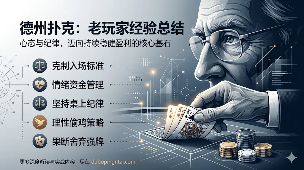 老玩家在 德州扑克中的经验总结