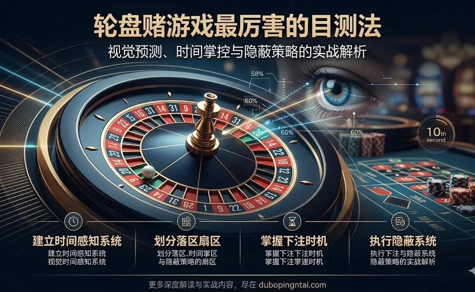 轮盘赌游戏最厉害的目测法｜视觉预测、时间掌控与隐蔽策略的实战解析
