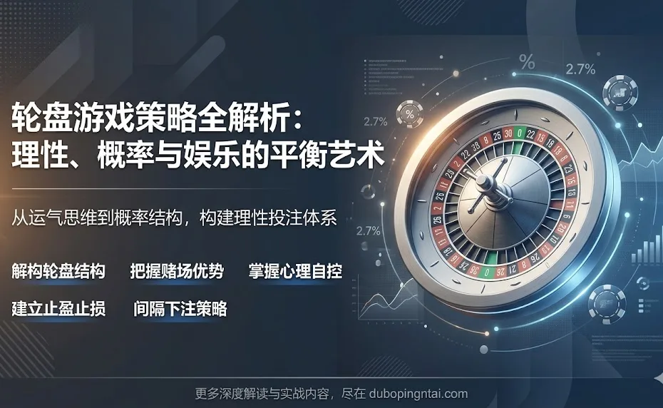 轮盘游戏策略全解析：理性、概率与娱乐的平衡艺术