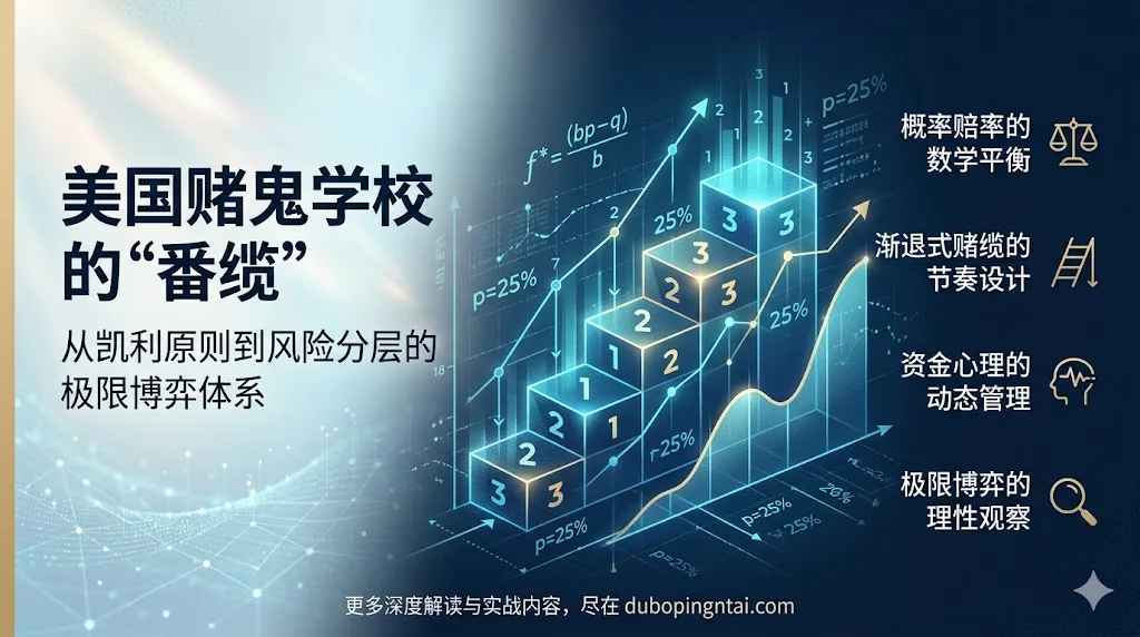 美国赌鬼学校的“番缆” ——从凯利原则到风险分层的极限博弈体系