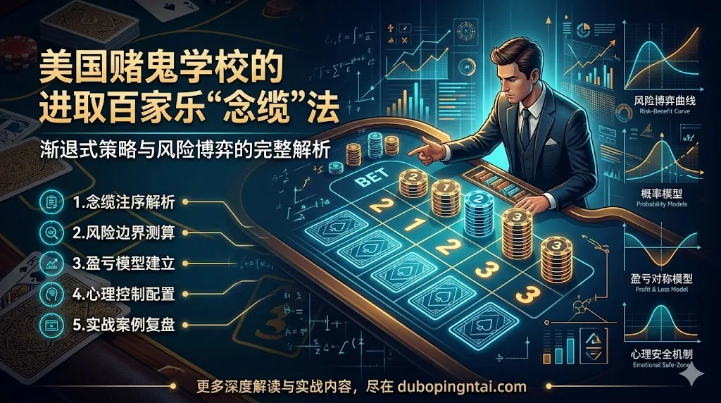 美国赌鬼学校的进取百家乐“念缆”法｜渐退式策略与风险博弈的完整解析
