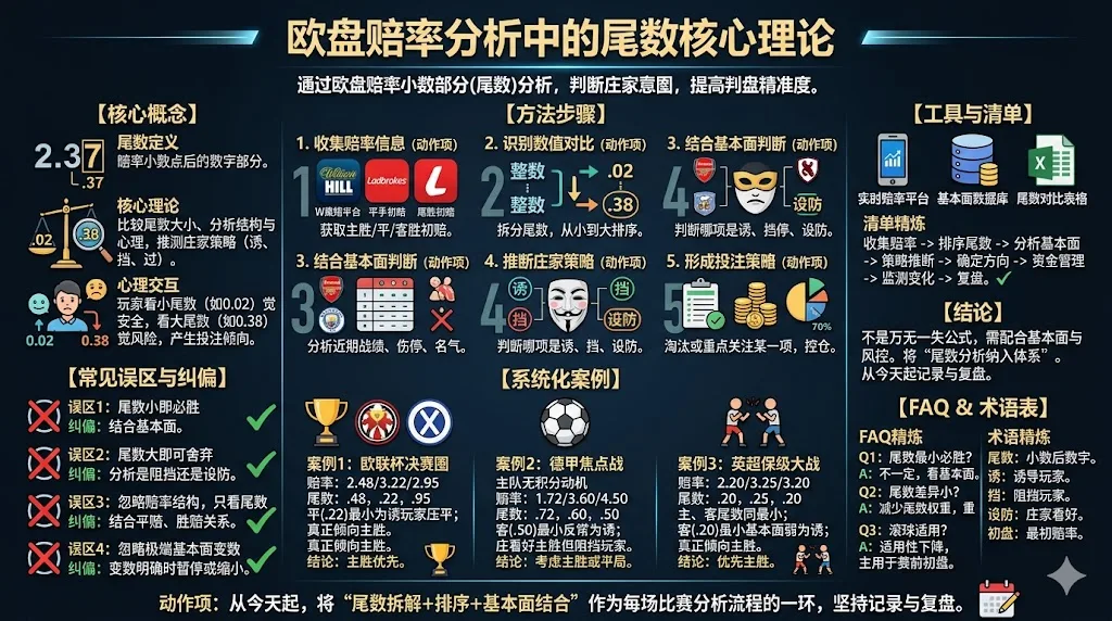 欧盘赔率分析中的尾数核心理论