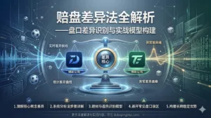 赔盘差异法全解析——盘口差异识别与实战模型构建