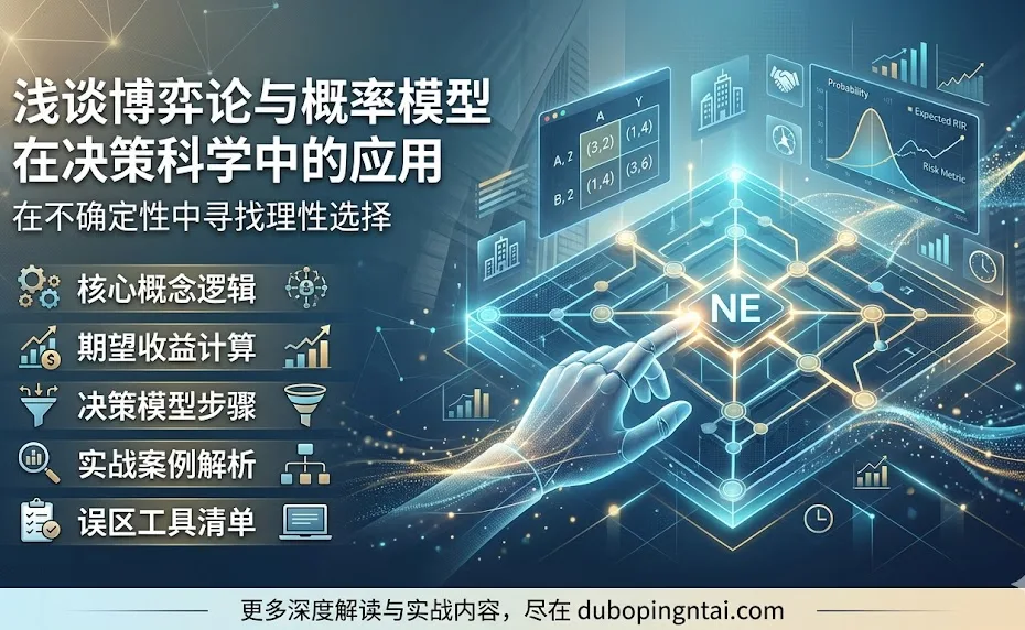 浅谈博弈论与概率模型在决策科学中的应用