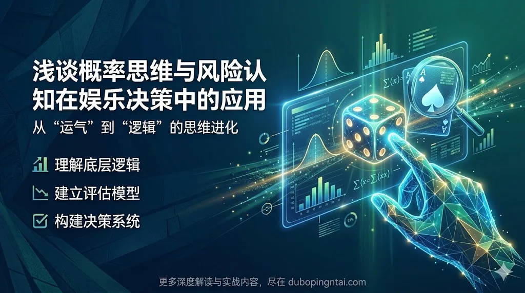 浅谈概率思维与风险认知在娱乐决策中的应用