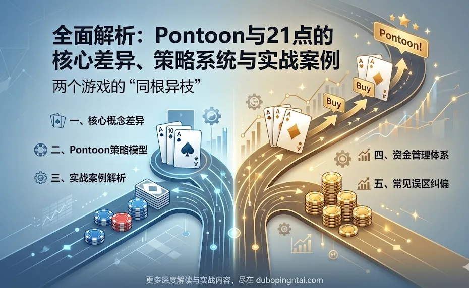 全面解析：Pontoon与21点的核心差异、策略系统与实战案例
