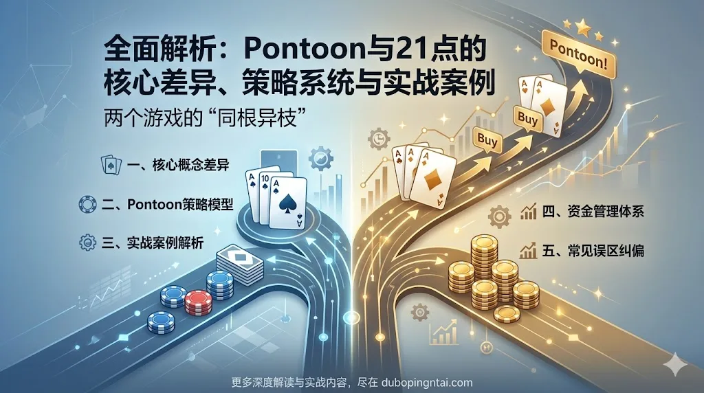 全面解析：Pontoon与21点的核心差异、策略系统与实战案例