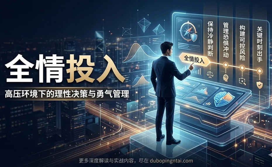 全情投入：高压环境下的理性决策与勇气管理