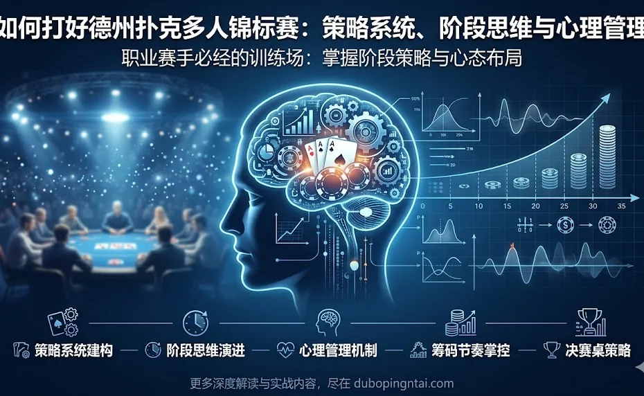 如何打好德州扑克多人锦标赛：策略系统、阶段思维与心理管理