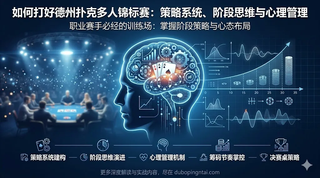 如何打好德州扑克多人锦标赛：策略系统、阶段思维与心理管理