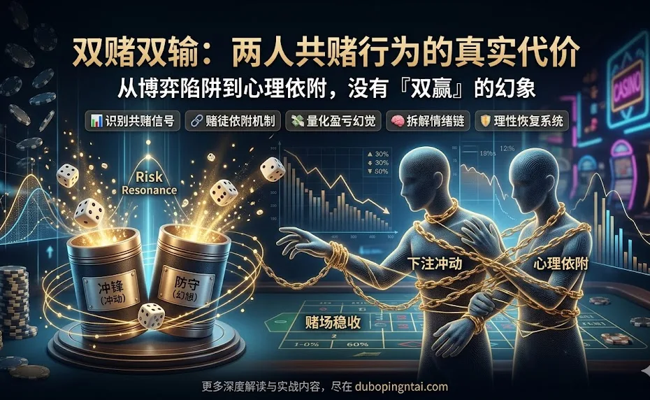双赌双输：从博弈陷阱到心理依附——两人共赌行为的真实代价