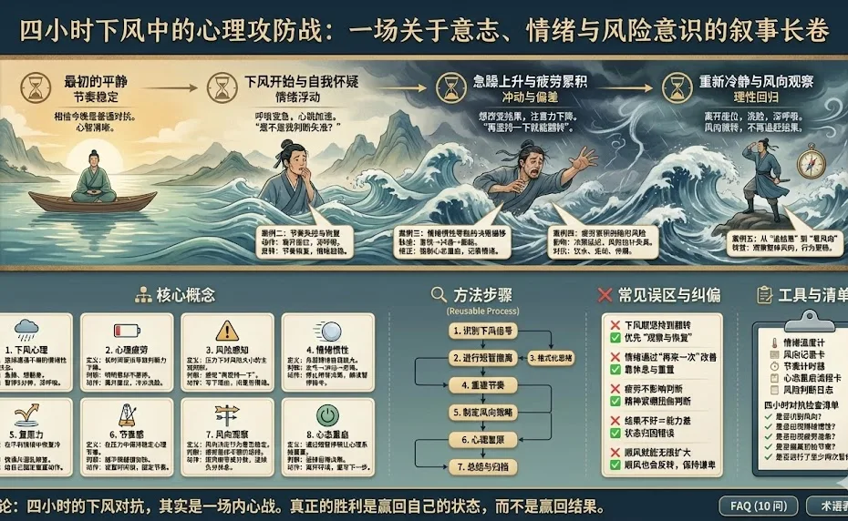 四小时下风中的心理攻防战：一场关于意志、情绪与风险意识的叙事长卷